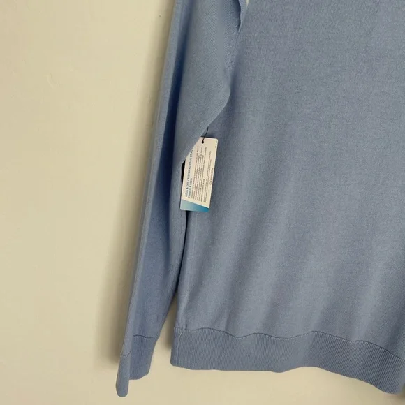 Polo Golf Ralph Lauren Womens Technical Cashmere Ruffle Sleeve Sweater Sz S NWT